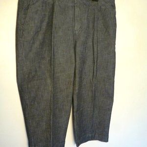 Coldwater Creek dressy denim capris 18w 1x xl New